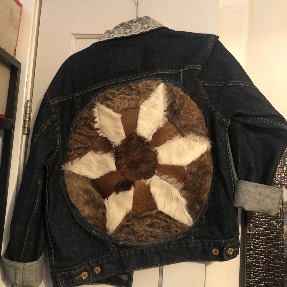 Levis Trucker Jacket Cowhide - image 1